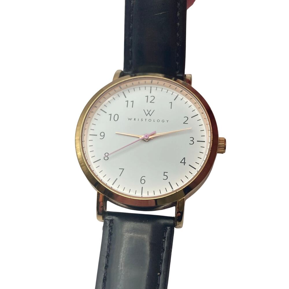 WRISTOLOGY Olivia Unisex Watch 38mm - Fresh Battery - Adjustable Band Rose Gold